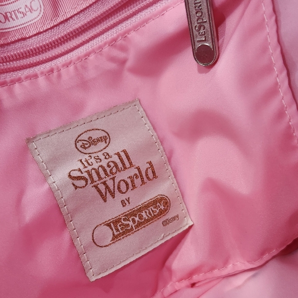 LeSportsac x Disney - Small World "Global Journey" Carryall Tote - Like New - Picture 9 of 11